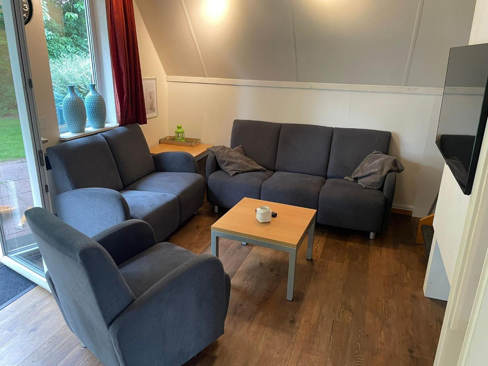 Het Familie Boshuisje - Vakantiewoning Op Prachtig Park Met Veel Faciliteiten Inc Ligbad Gramsbergen Экстерьер фото